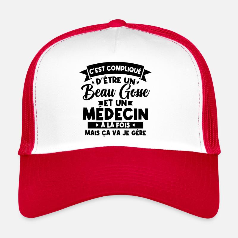 Beau Gosse et Médecin Casquette trucker 