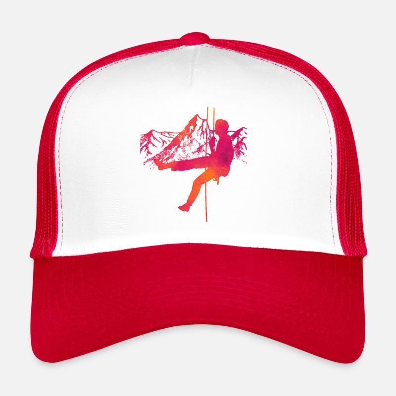 Climbing climbing art climber / climber Trucker Cap