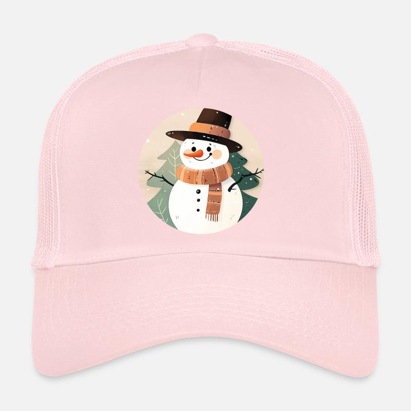 Snowman Trucker Cap