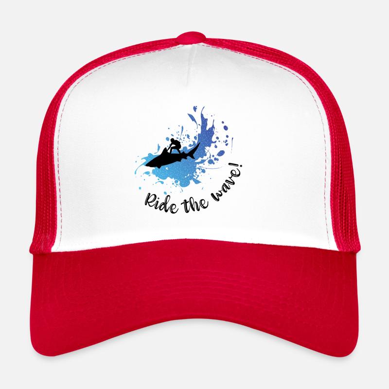 Surfez sur la vague ! Casquette trucker 