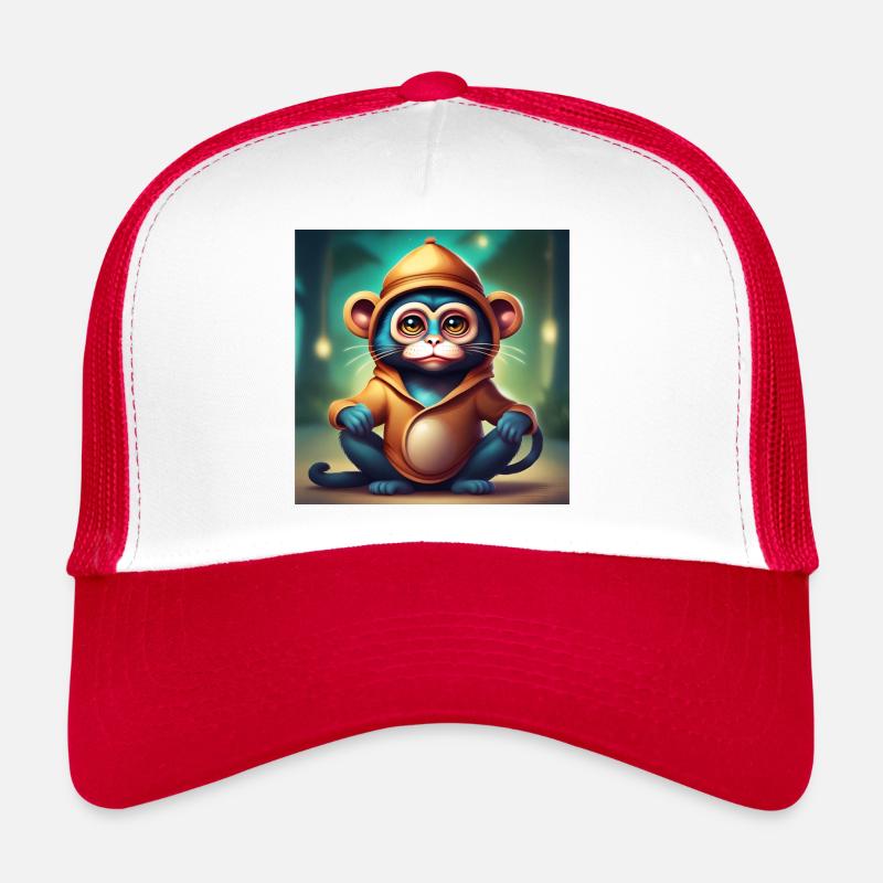 Katzen Äffchen Trucker Cap