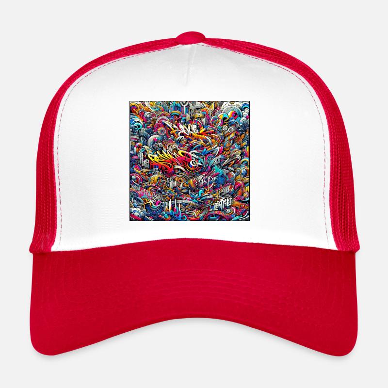 Graffiti Pulse Trucker Cap