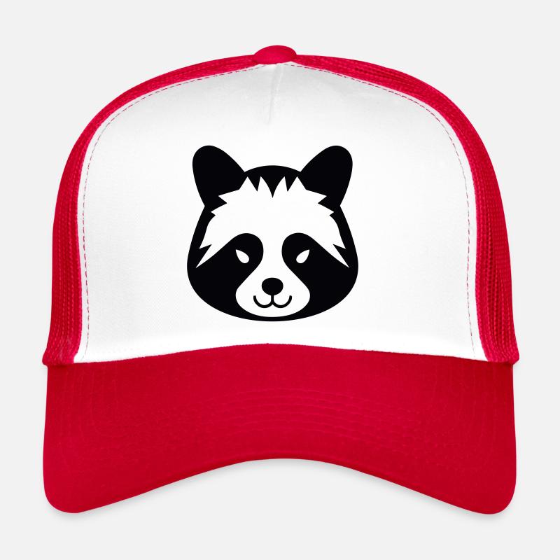Panda-Kopf Trucker Cap