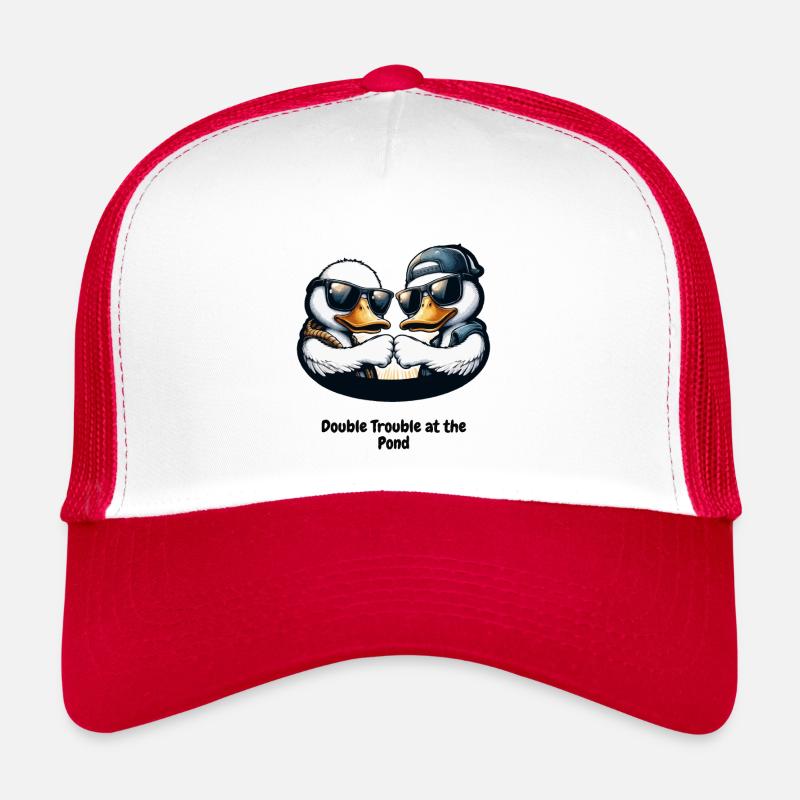 Double problème à l’étang Casquette trucker 