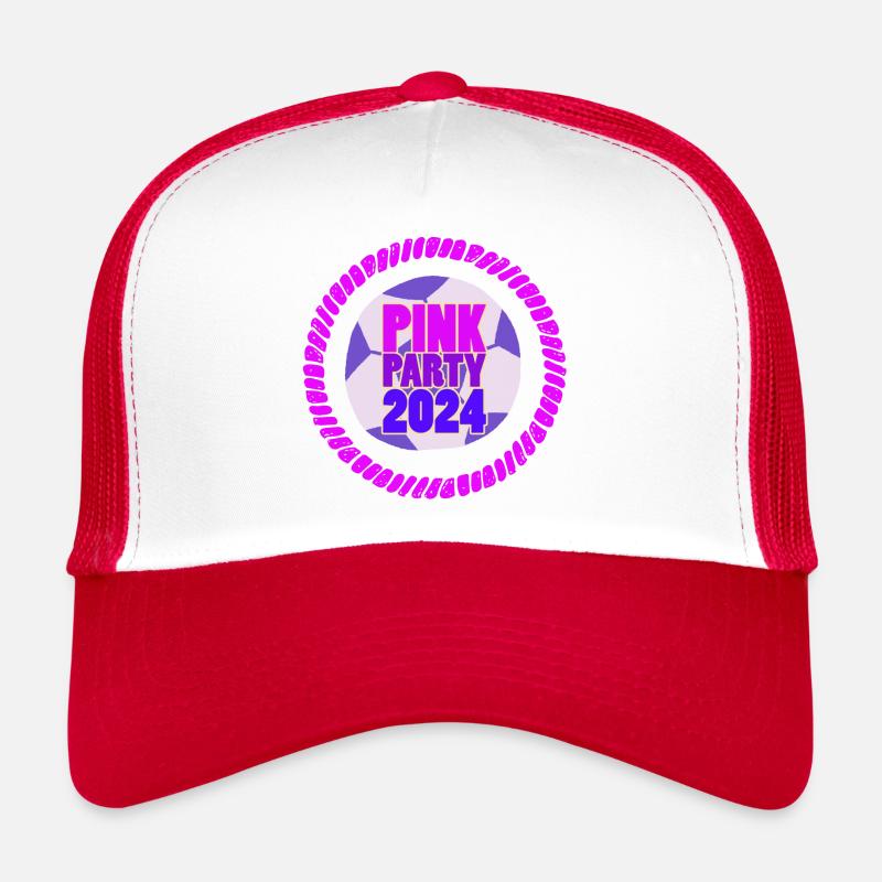 Pink Party EM 2024 Trucker Cap