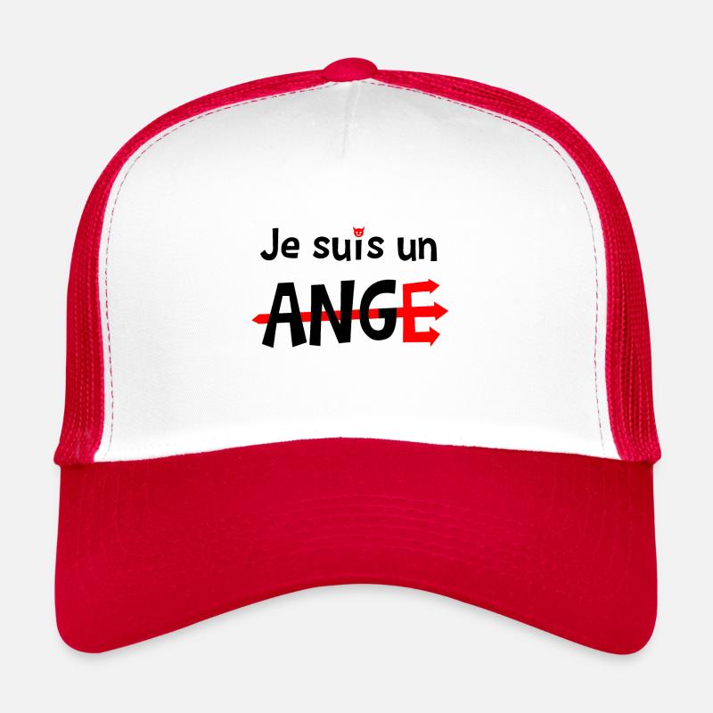 JE SUIS UN ANGE ! Casquette trucker 