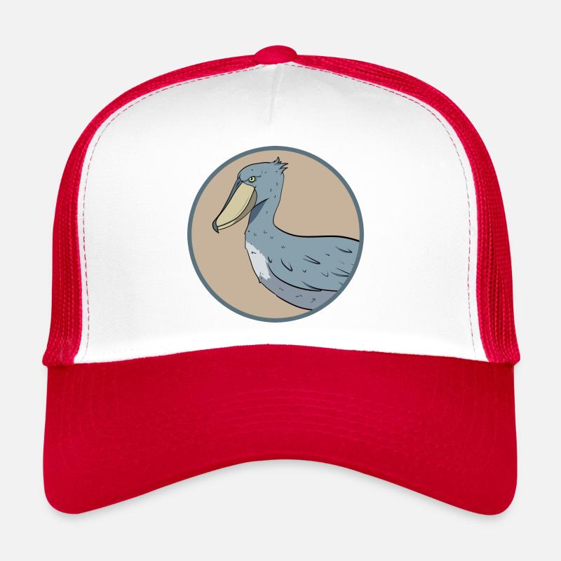 Shoebill Bird Ornithologist Forest I Gift Trucker Cap