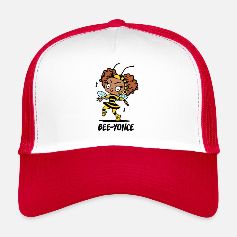 BEE-YONCE ! (chanteuse, abeille) Casquette trucker 