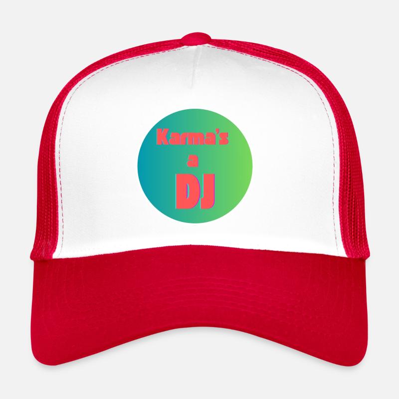 Karma est un DJ Casquette trucker 