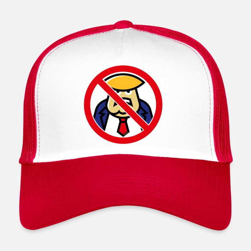 Donald Prohibition (panneau d’interdiction) Casquette trucker 