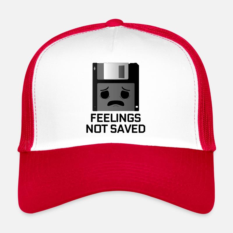 Feelings Not Saved – Sad Floppy Disk Trucker Cap