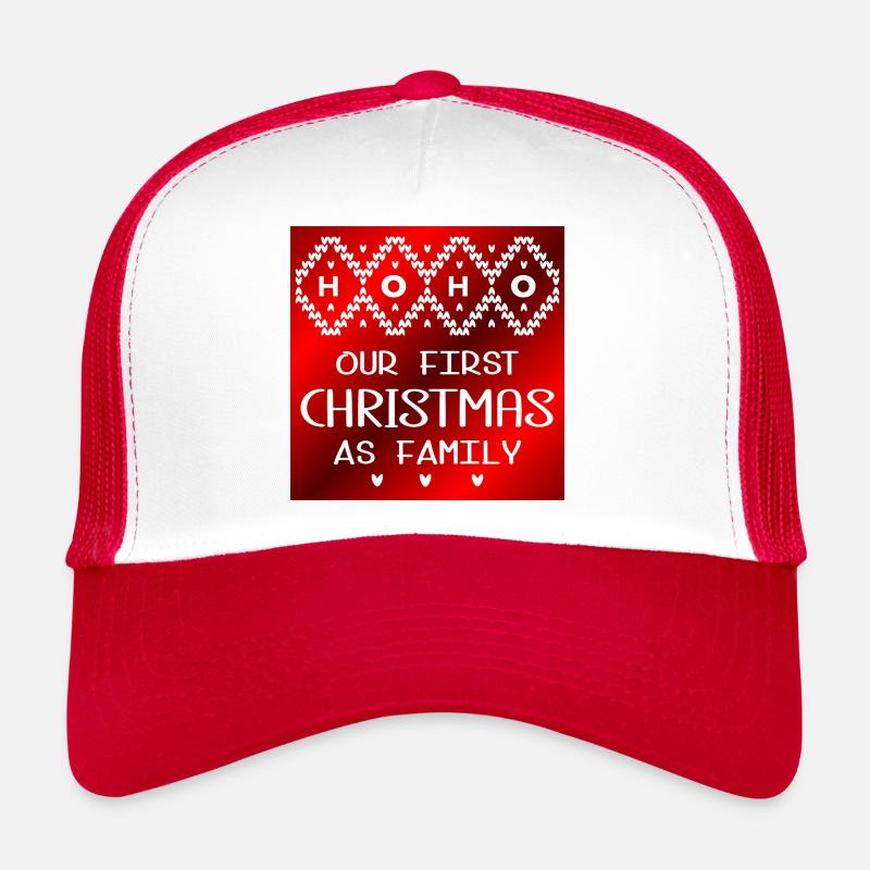 Premier Noël en famille Casquette trucker 