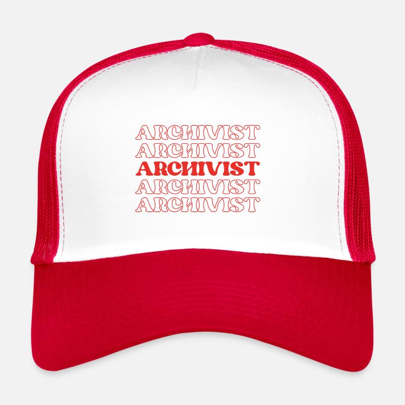 Archivist Curator Archivist Record keeper Trucker Cap