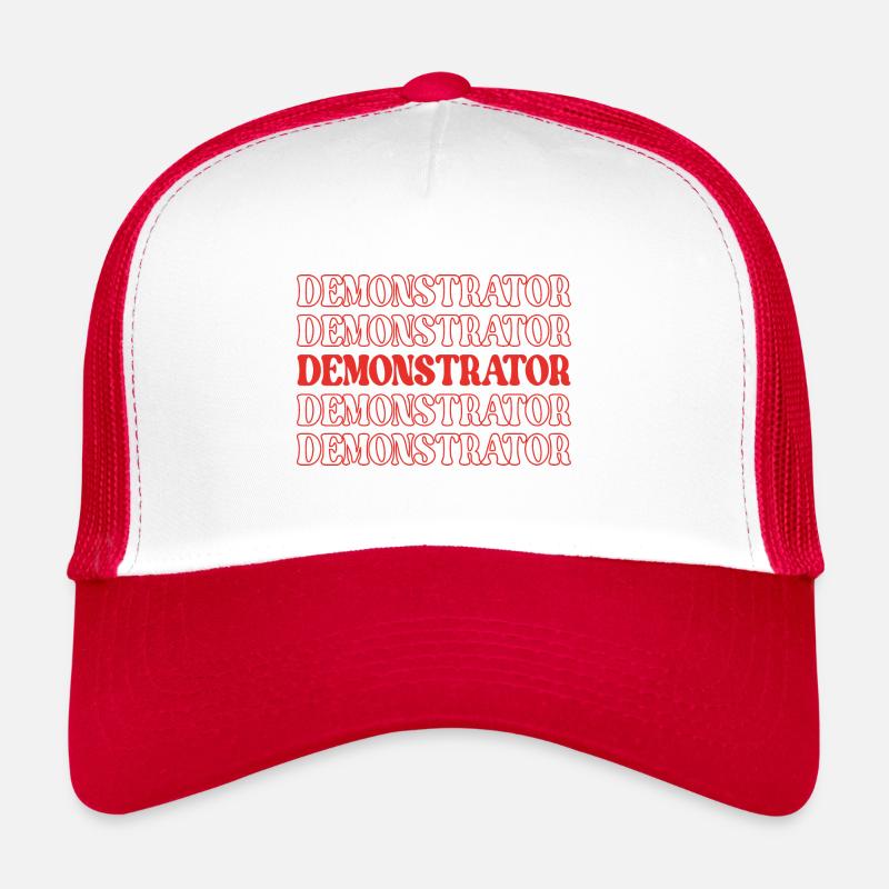 Demonstrator Presenter Teacher Educator Lecturer Trucker Cap