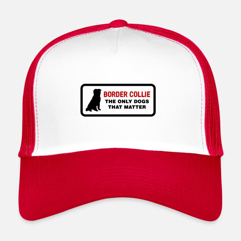 Border collie Trucker Cap