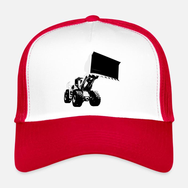 wheel loader Casquette trucker 