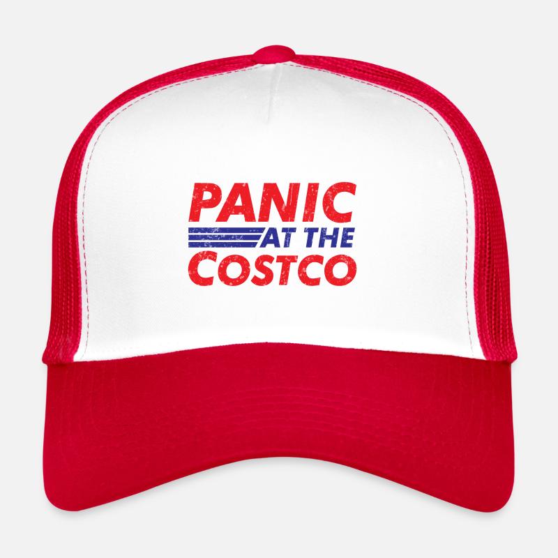 Panik bei der Costco Vintage Distressed Trucker Cap