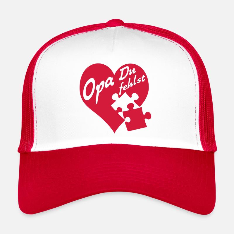 Opa du fehlst | Opa Du fehlst mir Trucker Cap