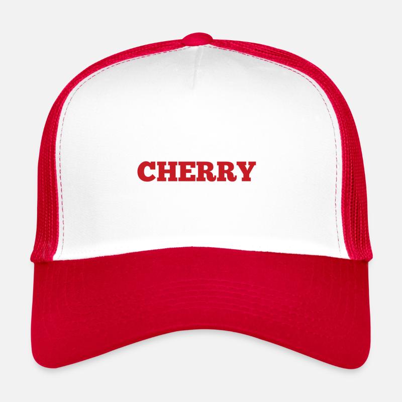 Cherry Trucker Cap