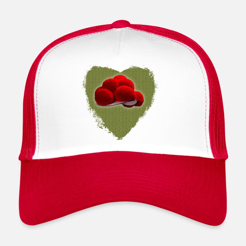 Mon cœur bat pour la Forêt-Noire Casquette trucker 