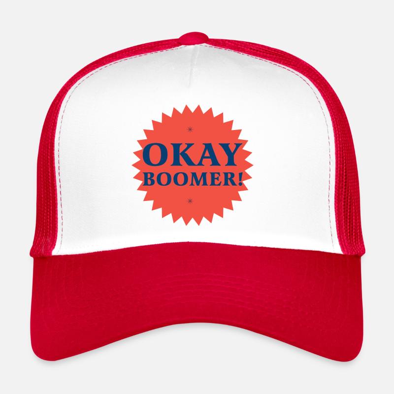 D’accord boomer ! Casquette trucker 