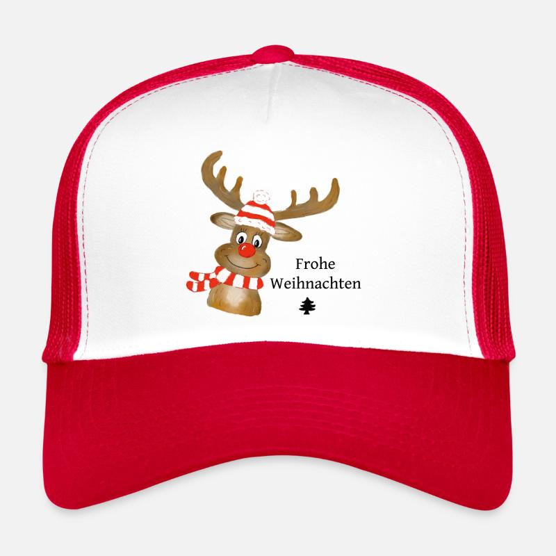 Weihnachts-Rentier Trucker Cap