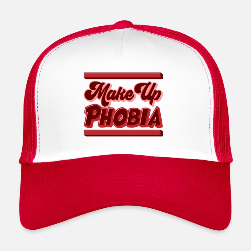 Make Up Phobia | Kein Make-Up | Farben änderbar Trucker Cap