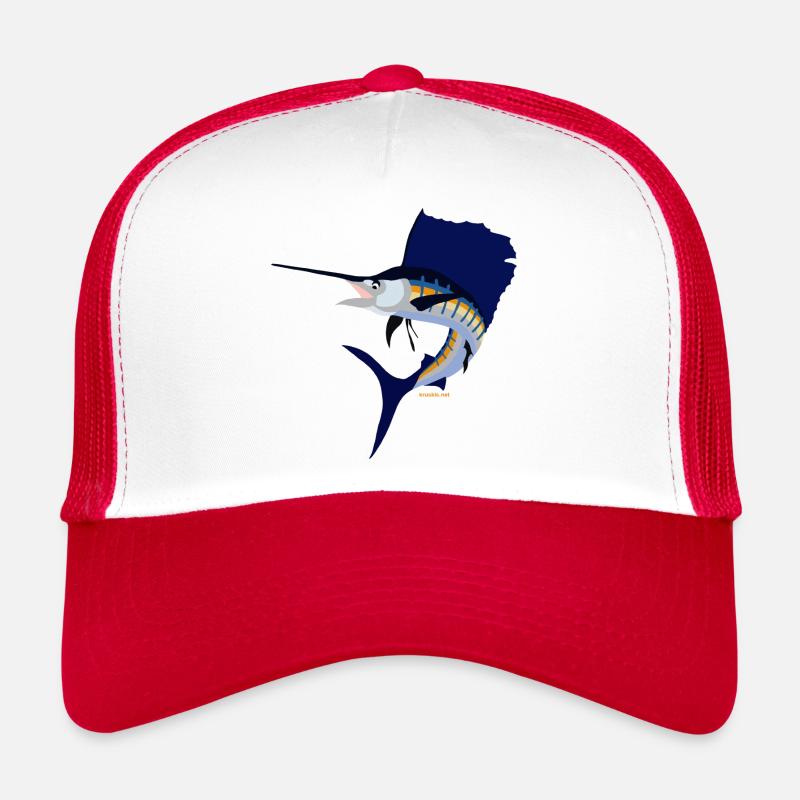 Jumping Sailfish Trucker Cap