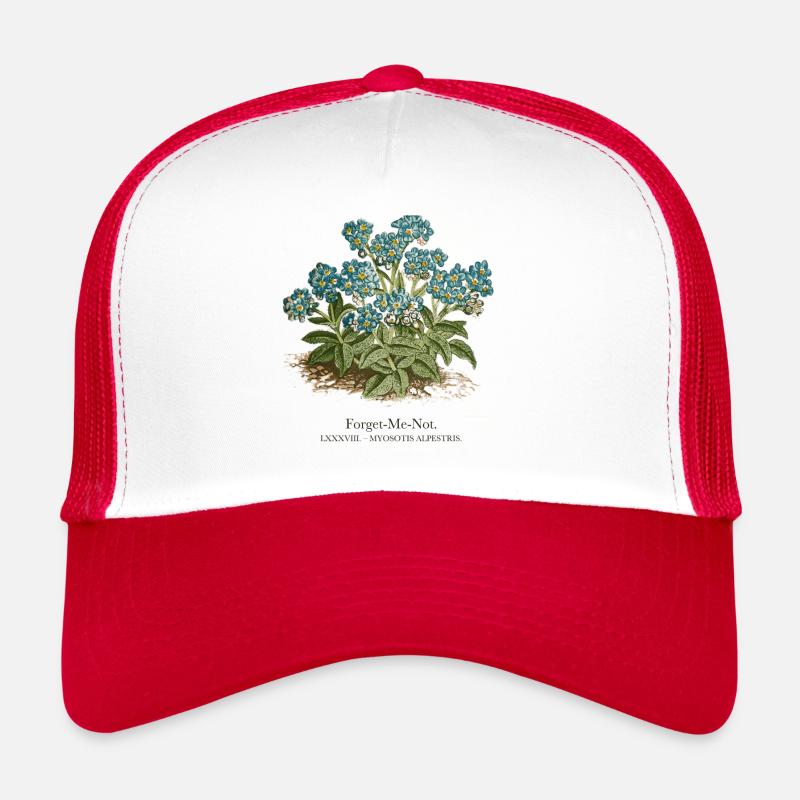 Forget Me Not Flower (Forget-me-not-not)Vintage Trucker Cap