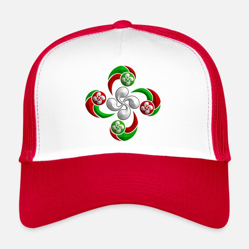 Lauburu, croix du pays Basque Casquette trucker 