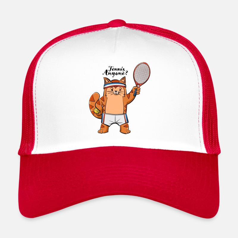 Tennis Katze Trucker Cap