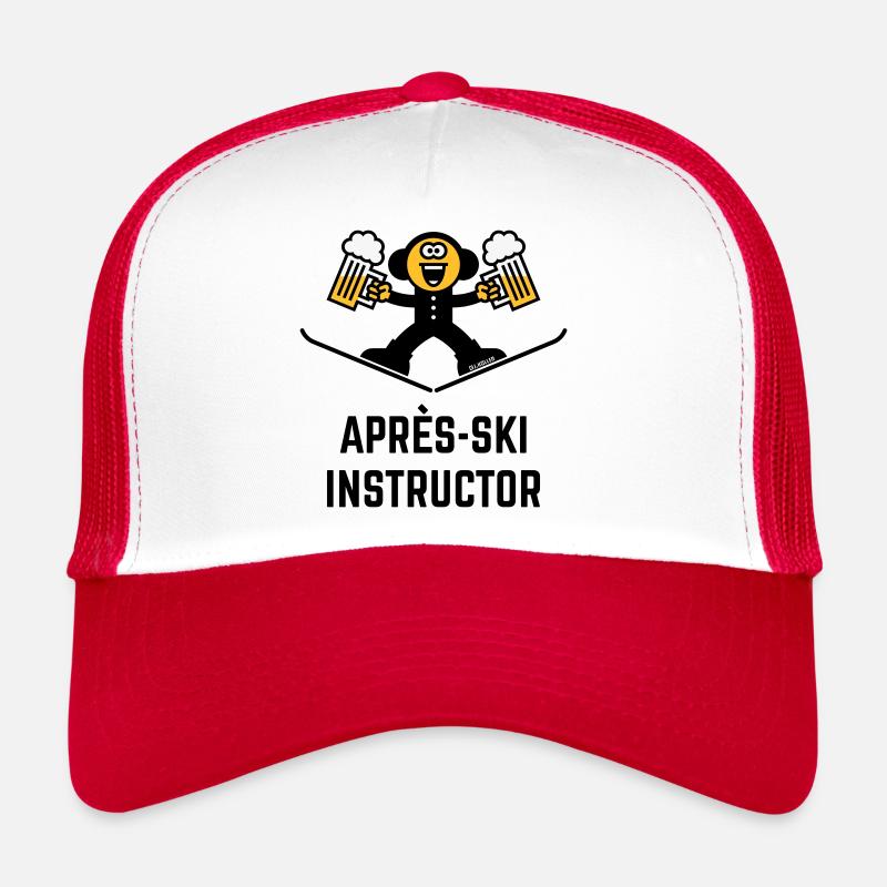 Après-Ski Instructor (Bier / Karikatur / 3C) Trucker Cap