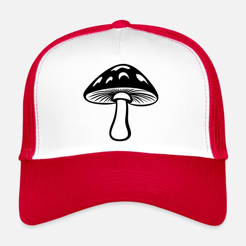 mushroom Trucker Cap