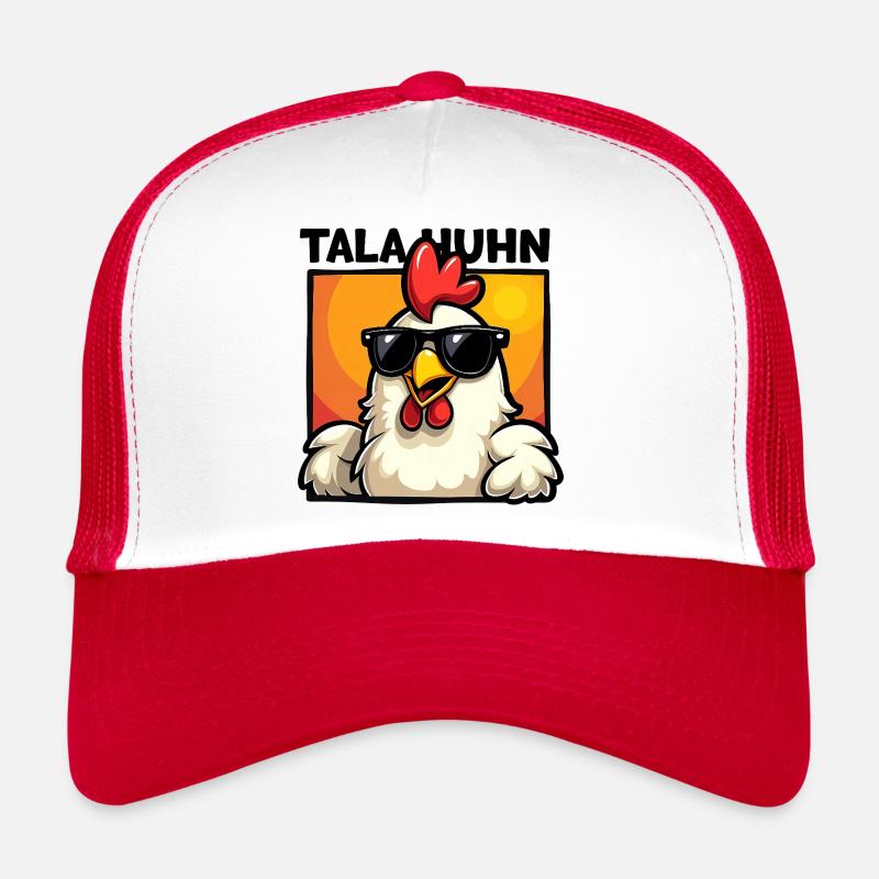 TALAHUHN Funny Saying Meme German Rap Carnival Trucker Cap