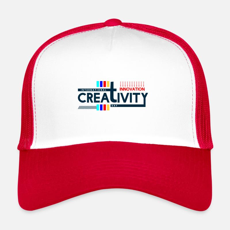 « Créativité et innovation internationales » Casquette trucker 