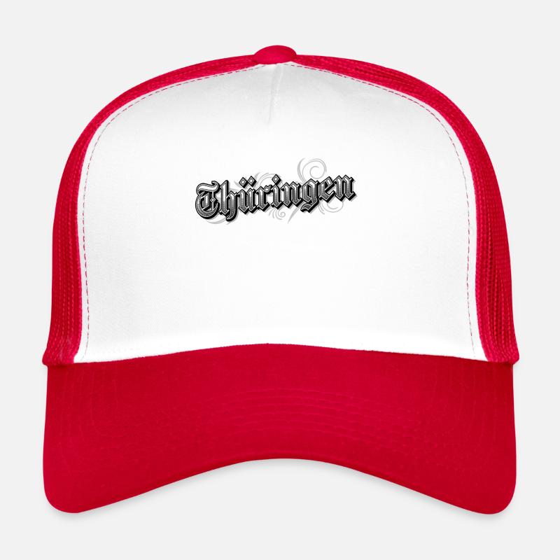Thuringia East Germany Vintage Look Trucker Cap
