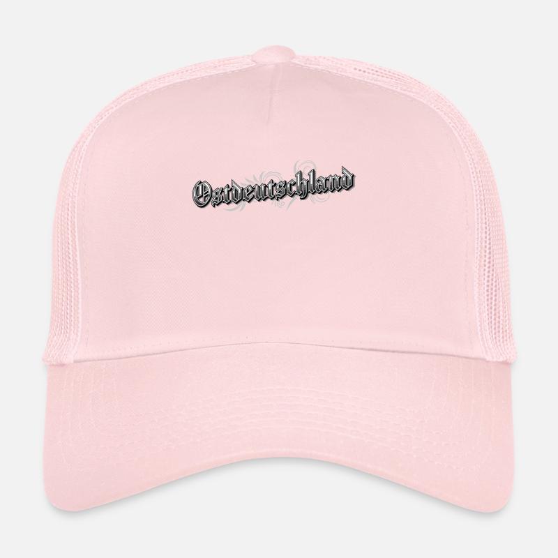 East Germany Vintage Look Rustic Trucker Cap