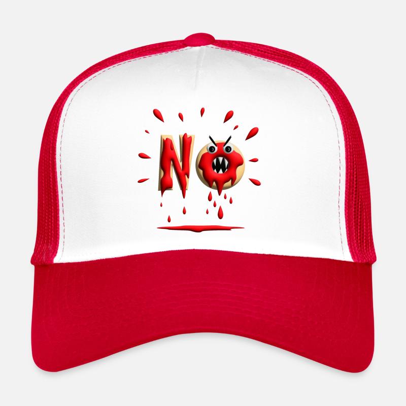 Donut mit bissigen No. Trucker Cap