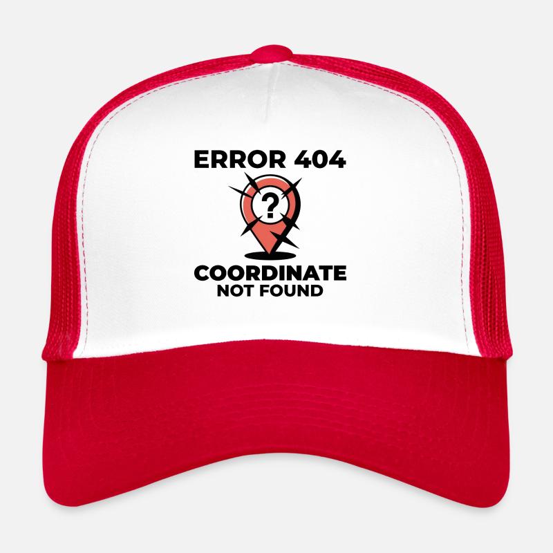 Point d’interrogation Épingle Emplacement perdu Erreur SIG Casquette trucker 