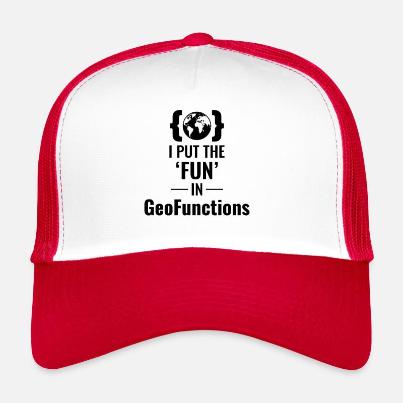 GeoFunctions GIS Programming Developer Fun Trucker Cap