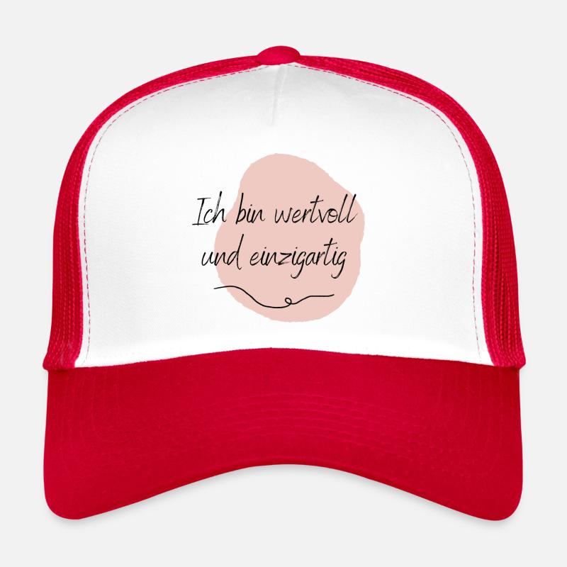 Ich bin wertvoll und einzigartig Trucker Cap