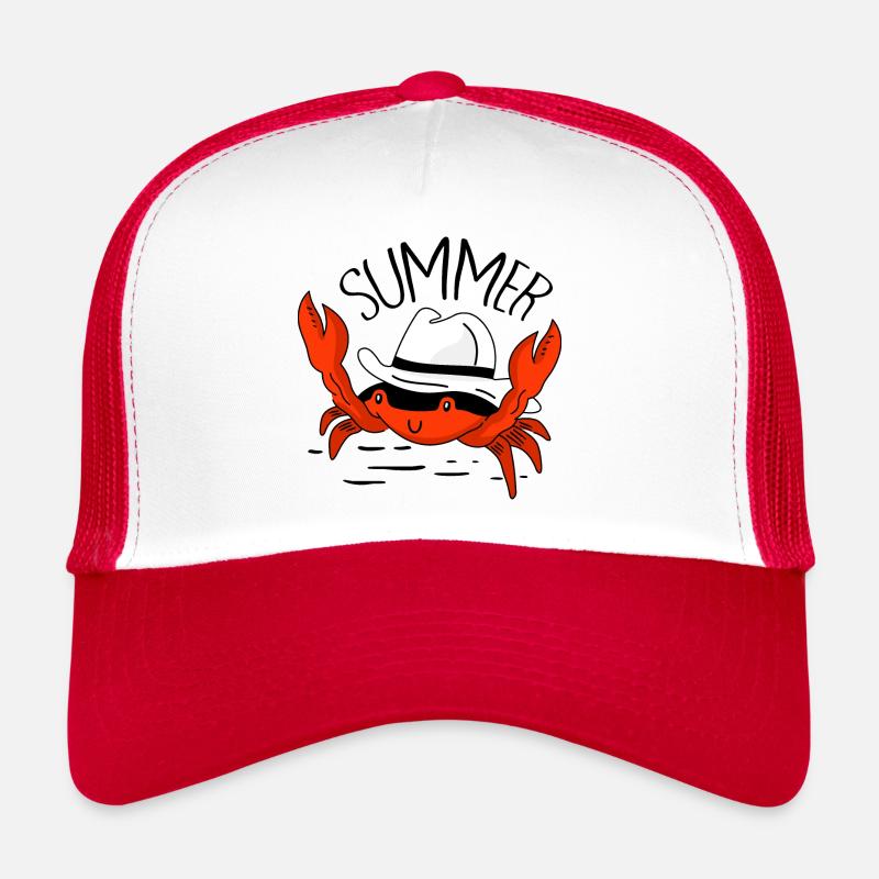 Krabbe mit hut Trucker Cap