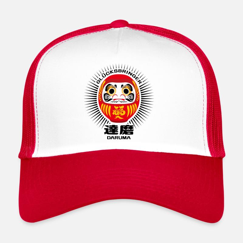 Daruma - Glücksbringer Trucker Cap