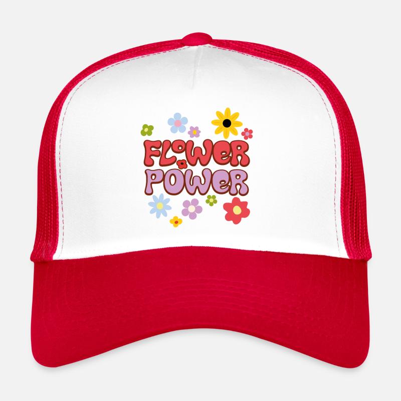 Flower Power Casquette trucker 