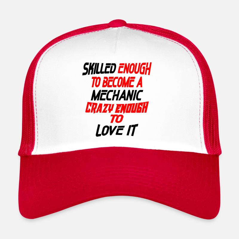 Mécanicien qualifié Casquette trucker 
