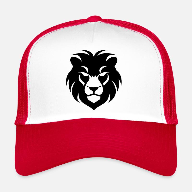 Felin jungle tête de lion Casquette trucker 