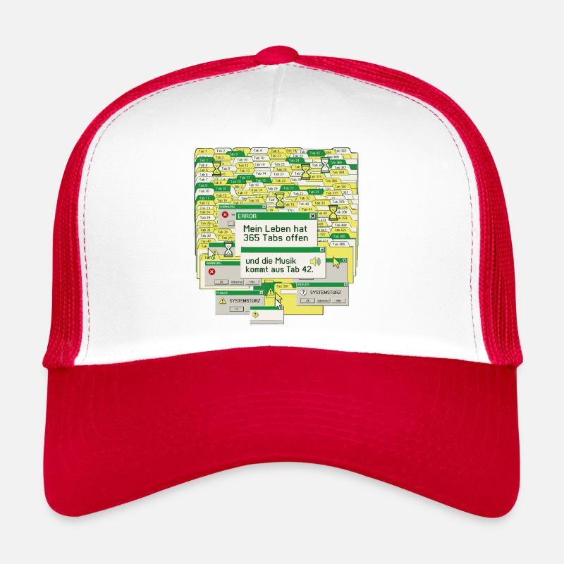 Leben, 365 Tabs Offen Trucker Cap