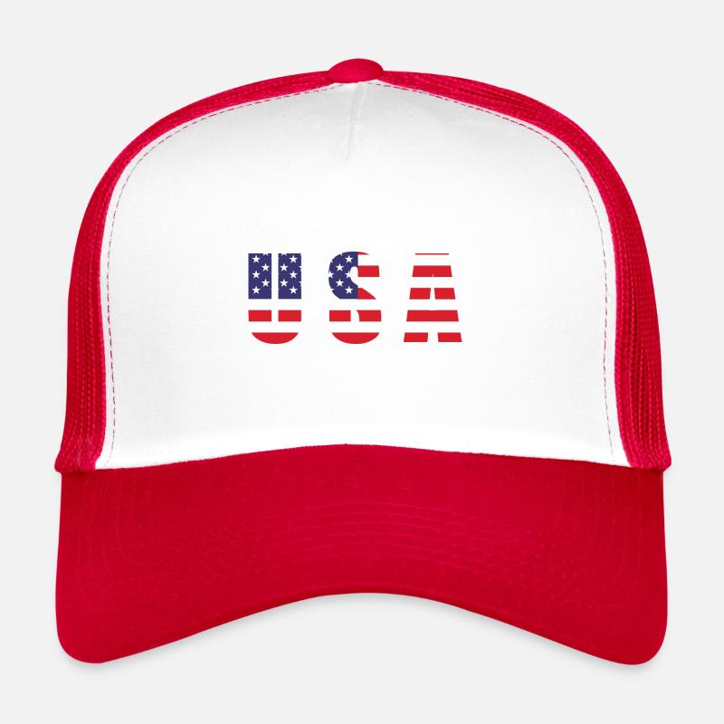 U.S. Flag Trucker Cap
