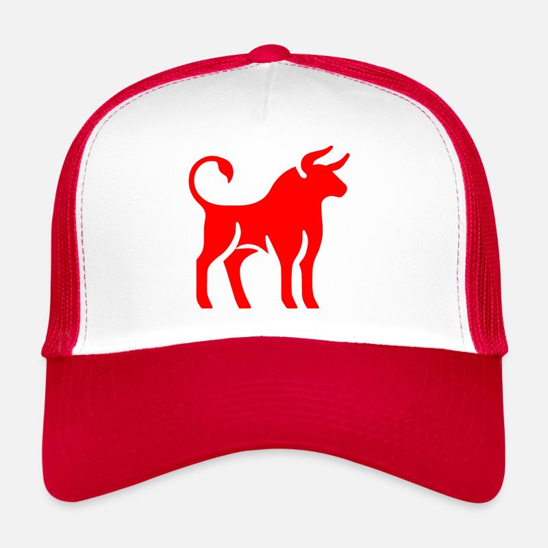 Feria Bayonne - Trucker Cap - Weiß/Rot