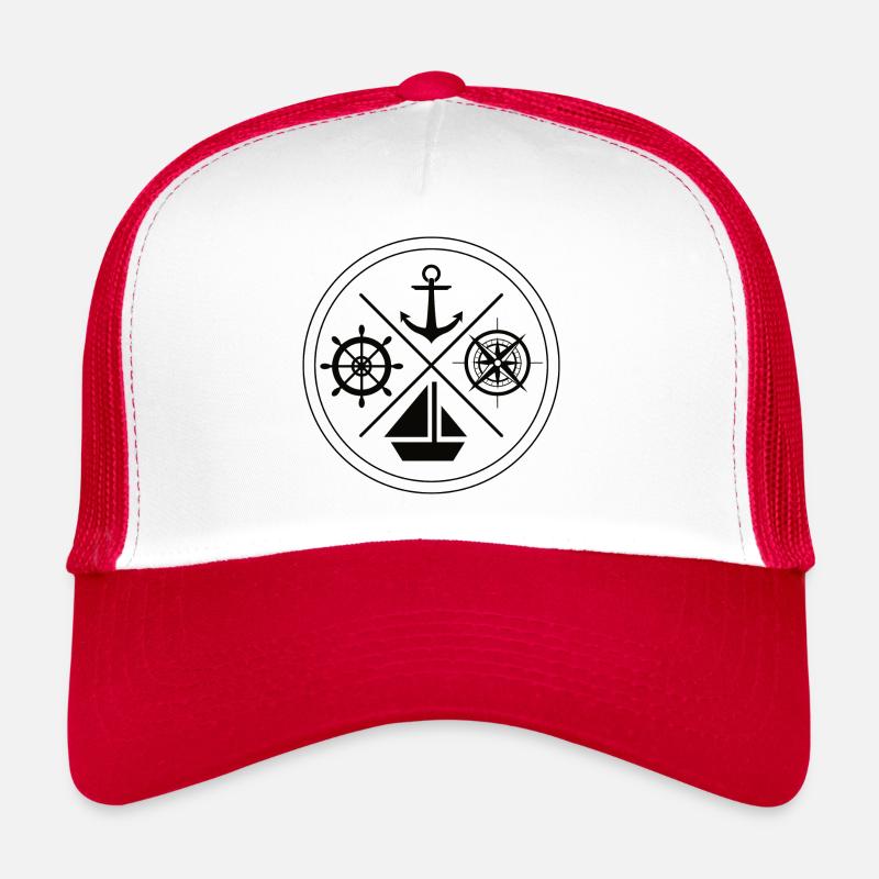 All kinds of nautical Trucker Cap